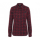 Black Diamond Serenity LS Flannel Shirt - Womens, Bordeaux/Vermillion Plaid, Small, AP7530079189SML1