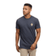 Black Diamond Shredded Short Sleeve Tee - Mens, Charcoal, Medium, AP7524920038MED1