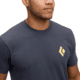 Black Diamond Shredded Short Sleeve Tee - Mens, Charcoal, Medium, AP7524920038MED1