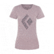 Black Diamond Snodiamond Tee - Womens, Wood Violet, Extra Large, AP7300685010XLG1