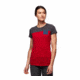 Black Diamond SS Campus Tee - Womens, Vermillion/Carbon/Ink Blue, Small, AP7300639232SML1