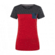 Black Diamond SS Campus Tee - Womens, Vermillion/Carbon/Ink Blue, Small, AP7300639232SML1