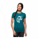Black Diamond SS Spaceshot Tee - Womens, Sea Pine, Large, AP7300503032LRG1
