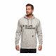 Black Diamond Stacked Logo Hoody - Mens, Nickel Heather, Extra Small, AP7301101014XSM1