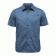 Black Diamond Stretch Operator Mens Short Sleeve Everyday Button Ups Shirt, Ink Blue, Extra Large, APVI48421XLG1