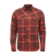 Black Diamond Technician Long Sleeve Shirt - Mens, Rust/Mocha Plaid, Small, APKS50618SML1