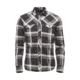 Black Diamond Technician Long Sleeve Shirt - Mens, Smoke/Ash Plaid, Small, APKS50014SML1