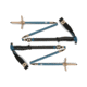 Black Diamond Traverse Compactor Ski Poles, Creek Blue, 125 cm, BD11161340641251
