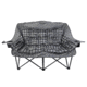 BLACK SIERRA EQUIPMENT Comfort Cloud Sofa , Buffalo Check Gray, DWCH-017C-BLK-BSE