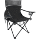 BLACK SIERRA EQUIPMENT Padded Quilted Chair , Black, PQACH2-006-BLK-BSE