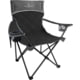BLACK SIERRA EQUIPMENT Padded Quilted Chair , Black, PQACH2-006-BLK-BSE