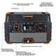 Blackfire-Klein Outdoors Portable Power Station 1500W, Black/Orange, PAC1000