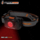 Blackfire-Klein Outdoors Rechargeable LED Headlamp, 2-Color, 800 Lumens, Black, BBM6414