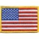 BlackHawk American Flag RWB Patch, w/VLC, 90RWBV