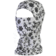 BlackStrap The Hood Balaclava Facemask, Snowflakes White and Black, One Size, BS-H-P-SNOWFLAKES