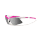 Bliz Pace Sunglasses-White/Pink-Smoke/Silver Mirror