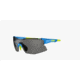 Bliz Tempo Small Face Sunglasses-Blue-Smoke/Silver Mirror