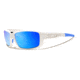 Bliz Tracker Sunglasses-White-Smoke/Blue Multi