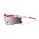 Bliz Velocity XT Sunglasses-Red/White-Smoke/Silver Mirror