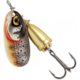 Blue Fox Classic Vibrax 01 Gilded Jig, 1/8 oz, Brown Trout, 60-10-351IC