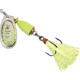 Blue Fox Classic Vibrax Glow Spinner 1/4oz Glow Spinner Chartreuse, 64-30-462IC