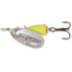 Blue Fox Classic Vibrax Spinner, 1/4 oz, Silver/Fluorescent Yellow Painted, 60-30-112IC
