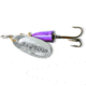 Blue Fox Classic Vibrax Spinner, 1/8 oz, Plated Silver/Purople, 60-10-117IC