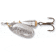 Blue Fox Classic Vibrax Spinner, 3/16 oz, Plated Silver/Silver, 60-20-100