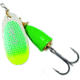 Blue Fox Classic Vibrax Spinner, 3/8 oz, Green Scale/Chartreuse Tip UV, 60-40-315ICIC