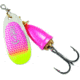 Blue Fox Classic Vibrax Spinner, 3/8 oz, Pink Scale/Chartreuse Tip UV, 60-40-314ICIC