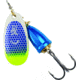 Blue Fox Classic Vibrax Spinner, 5/8 oz, Blue Scale/Chartreuse Tip UV, 60-60-316ICIC