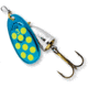 Blue Fox Classic Vibrax Spinner, 7/16 oz, Blue/Fluorescent Yellow/Silver, 60-50-329IC