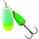 Blue Fox Classic Vibrax Spinner, 7/16 oz, Green Scale/Chartreuse Tip UV, 60-50-315ICIC