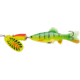 Blue Fox Vibrax Chaser 2 Lure, 2-4Ft, Blade Size 2 Treble Hook, Firetiger, 2-4Ft, 3/10oz, BFVCH2FT