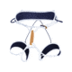 Blue Ice Addax Harness, Large, S-100030-BLU-L