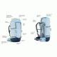 Blue Ice Yeti 50L Pack, Gray BK18