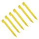 UST Tent Pegs Plastic- 9in., 6-Pack, Yellow 32-02092-06