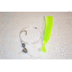 Blue Water Candy Ballyhoo Rig, 1/2oz, Chartreuse/White, 11260