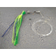 Blue Water Candy Ballyhoo Rig, 1/2oz, Green/Chartreuse, 11262