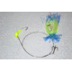 Blue Water Candy Dead Bait Rig Skirted, 1/2oz, Dark Blue/Chartreuse, 34557