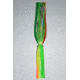 Blue Water Candy Gaffer Skirt, 1/2oz, Bleeding Dolphin on Green/Chartreuse Squid, 81419