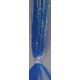 Blue Water Candy Hair and Mylar Skirt, 1/2oz, Blue/White, 11207