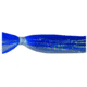 Blue Water Candy Hair and Mylar Skirt, 1/4oz, Blue/White, 11407