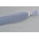 Blue Water Candy Hair and Mylar Skirt, 1/4oz, White w/Silver Mylar, 11416