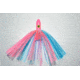 Blue Water Candy Mini Jag, 6in, 5/8oz, Cotton Candy Skirt/Pink Head, 52042