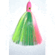 Blue Water Candy Mini Jag, 6in, 5/8oz, Green/Chartreuse/Pink Skirt/Pink Head, 52029