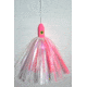 Blue Water Candy Mini Jag, 6in, 5/8oz, Pink/White Skirt/Pink Head, 52002