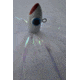 Blue Water Candy Spire Parachute Lure, White Skirt/White Head, 6oz, 60033