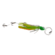 Blue Water Candy Wedgie Slow Troll Saltwater Lure, Supreme Green/Char Squid &amp; Mylar on Green Head, 39901