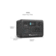 BLUETTI EB55 Portable Power Station, 700W 537Wh, Gray, EB55-US-GY-BL-00